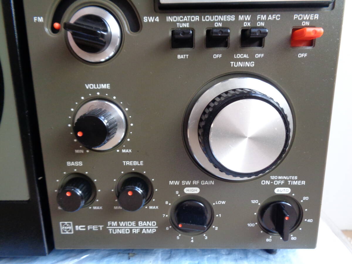 National National RF-1180 пума 118 SW1~SW4/MW/FM 6 частота радио прекрасный товар работа обслуживание товар 