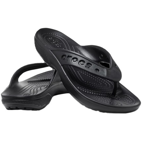 24cm クロックス crocs バヤ 2.0 フリップ BAYA II FLIP ブラック/ black M6W8 新品