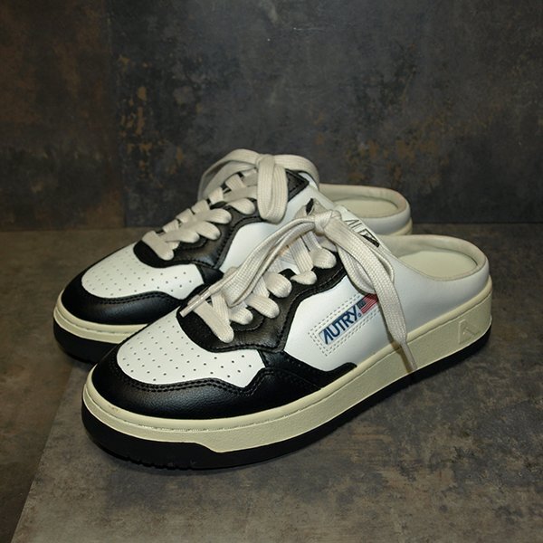 AUTRY◇オートリー?Women's MEDALIST_MULE_LOW LEATHER / ミュールモデル◇37サイズ　一度のみ使用　美品