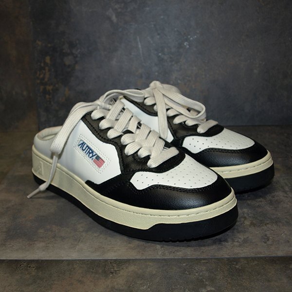 AUTRY◇オートリー?Women's MEDALIST_MULE_LOW LEATHER / ミュールモデル◇37サイズ　一度のみ使用　美品