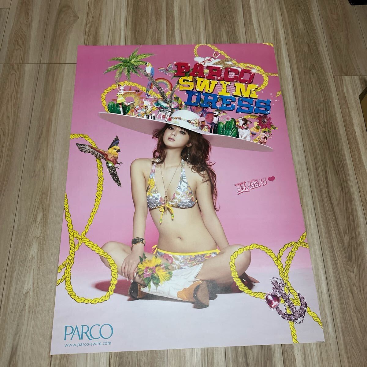 ト*ム様 PARCO SWIM DRESS 佐々木希ポスター　B1サイズ PARCO SWIM DRESS 佐々木希ポスター B1サイズ 等身大ポスター