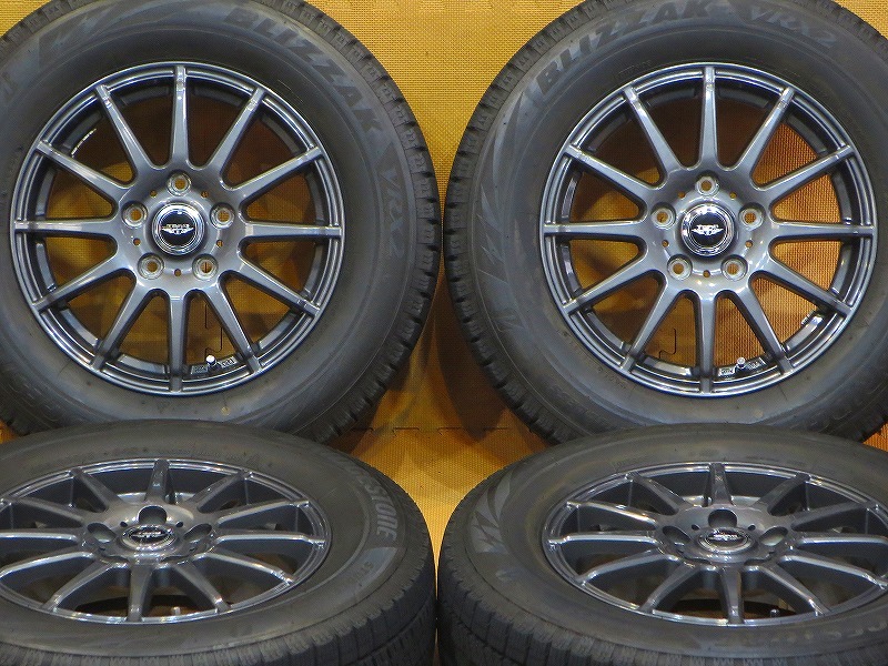 ブリザック VRX2 205/65R15 94Q タイヤホイールセット×4本セット