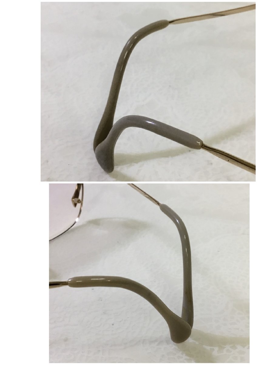 [ хранение товар /CH] хорошая вещь ZEISS zeiss West Germany очки очки солнцезащитные очки рама оттенок золота RS0608/0000