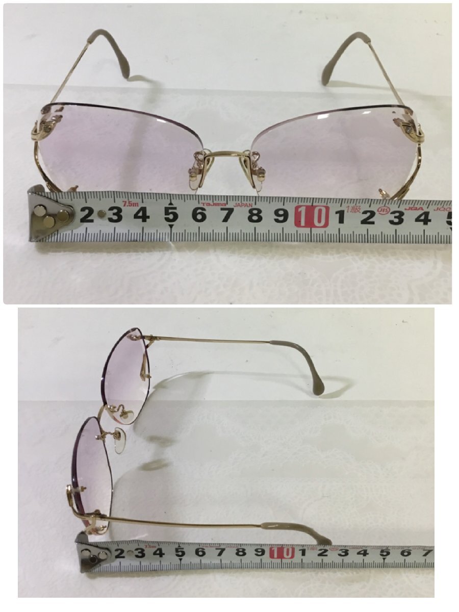 [ хранение товар /CH] хорошая вещь ZEISS zeiss West Germany очки очки солнцезащитные очки рама оттенок золота RS0608/0000