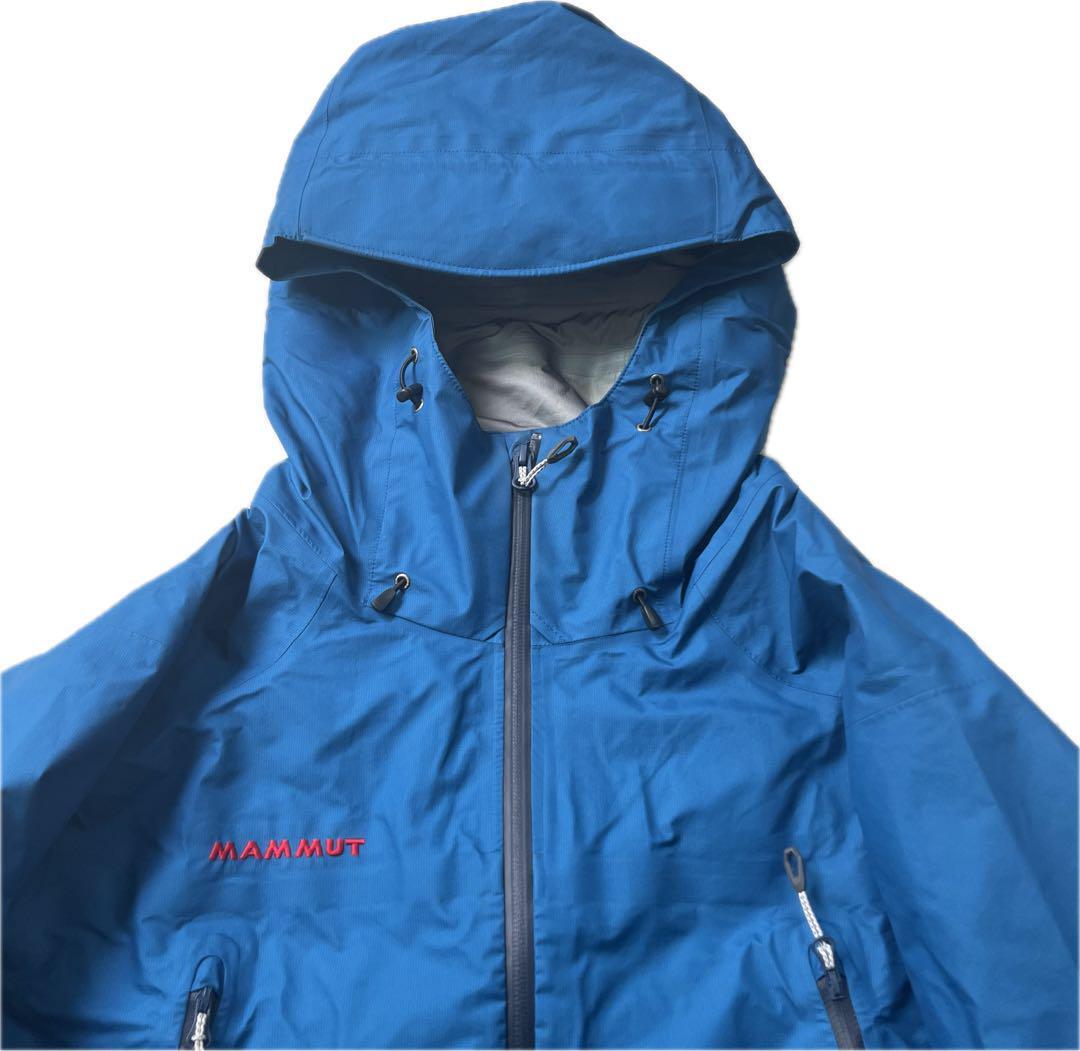 MAMMUT マムート ゴアテックス クアントム ウルトラライトジャケット メンズ XL ブルー マウンテンパーカー 登山トレッキング アウトドア 