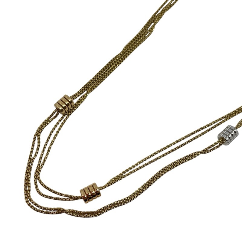 ブシュロン BOUCHERON キャトルロング ネックレス K18YG ジュエリー 中古_画像1