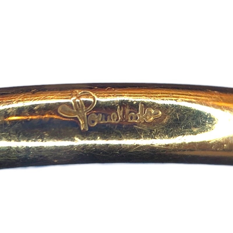 ポメラート Pomellato ヌードクラシックリング K!8イエローゴールド アメジスト ジュエリー 中古_画像5