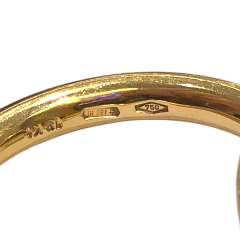 ポメラート Pomellato ヌードクラシックリング K!8イエローゴールド アメジスト ジュエリー 中古_画像6