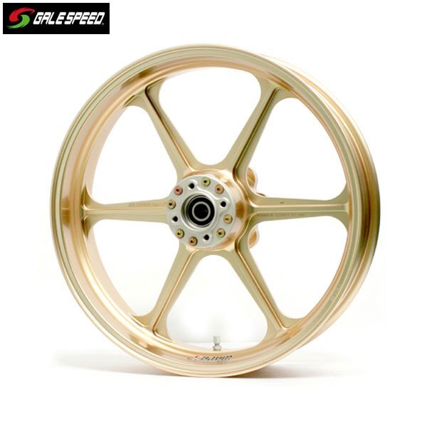 ゲイルスピード ZRX1200 DAEG(09-16) 鍛造ホイール TYPE-N F350-17 ゴールド 28675021