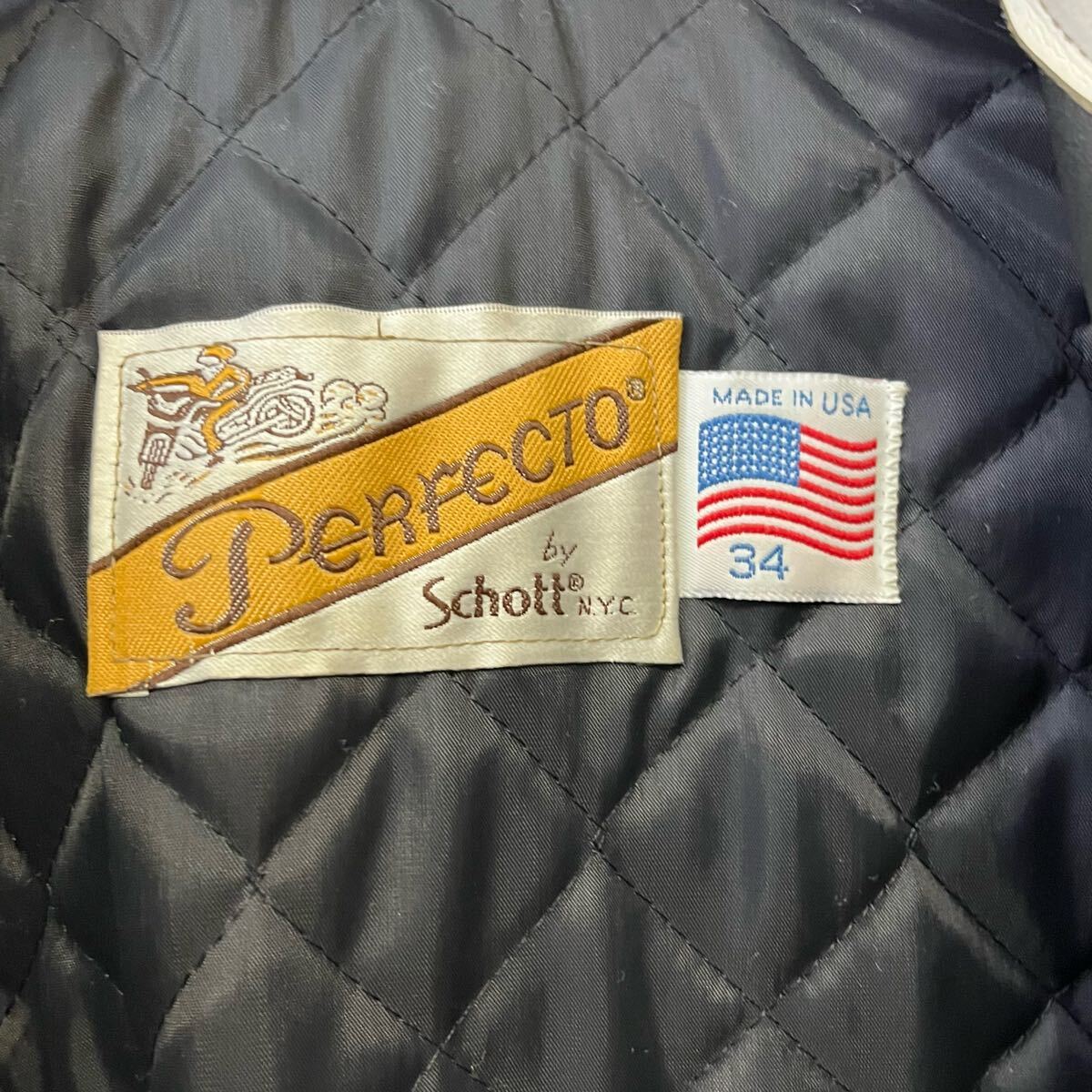 【希少】Schott Perfecto ショット　レザー　ジャケット　シングル