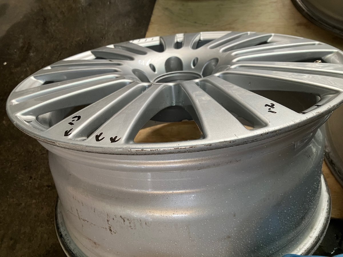 ベンツ　Eクラス クーペ カブリオレ C207 A207　ホイール　7.5J 17インチ ET45　4本 / A2074010102 2074010102 / アルミ ホイル Eクーペ_画像3