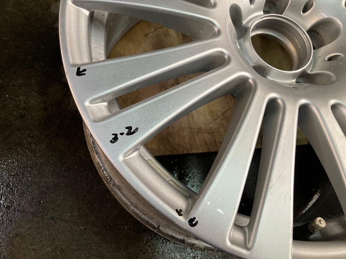 ベンツ　Eクラス クーペ カブリオレ C207 A207　ホイール　7.5J 17インチ ET45　4本 / A2074010102 2074010102 / アルミ ホイル Eクーペ_画像8