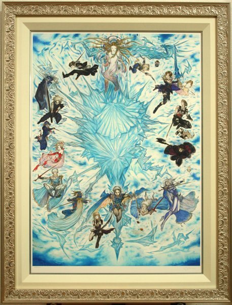美品 天野喜孝「HEROES」ジクレ版画 直筆サイン入 大作 作品保証書有 FF Yahoo!オークション - 新入荷 美品 天野喜孝 「HEROES」 保証書
