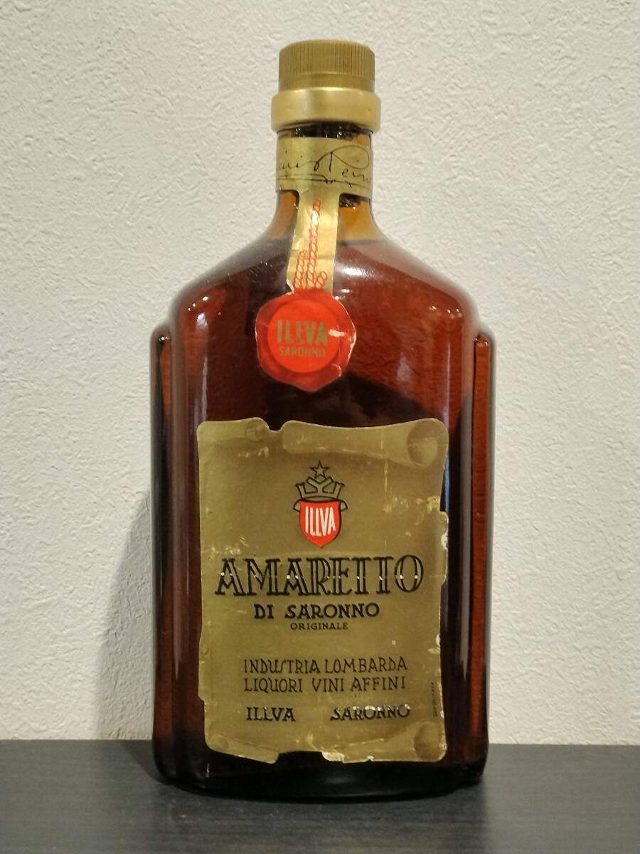 70年代 アマレット イルバ ディサロンノ 750ml 28% illva Amaretto di Saronno
