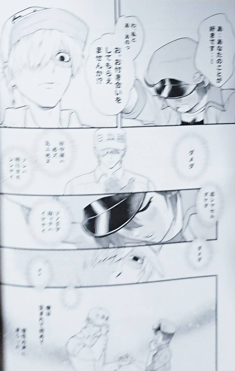 はたらく細胞同人志「あなたを知りたい/おまえは知らない(２冊組)」《白血球×赤血球??
