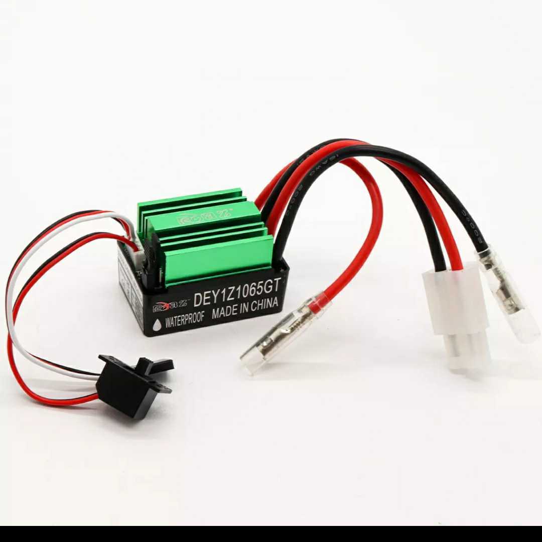 即決《送料無料》　■緑ヒートシンク■　新品 ラジコン ブラシ 用 アンプ ESC　　　モーター フタバ ドリパケ YD-2 タミヤ TT01 TT02 BT-01