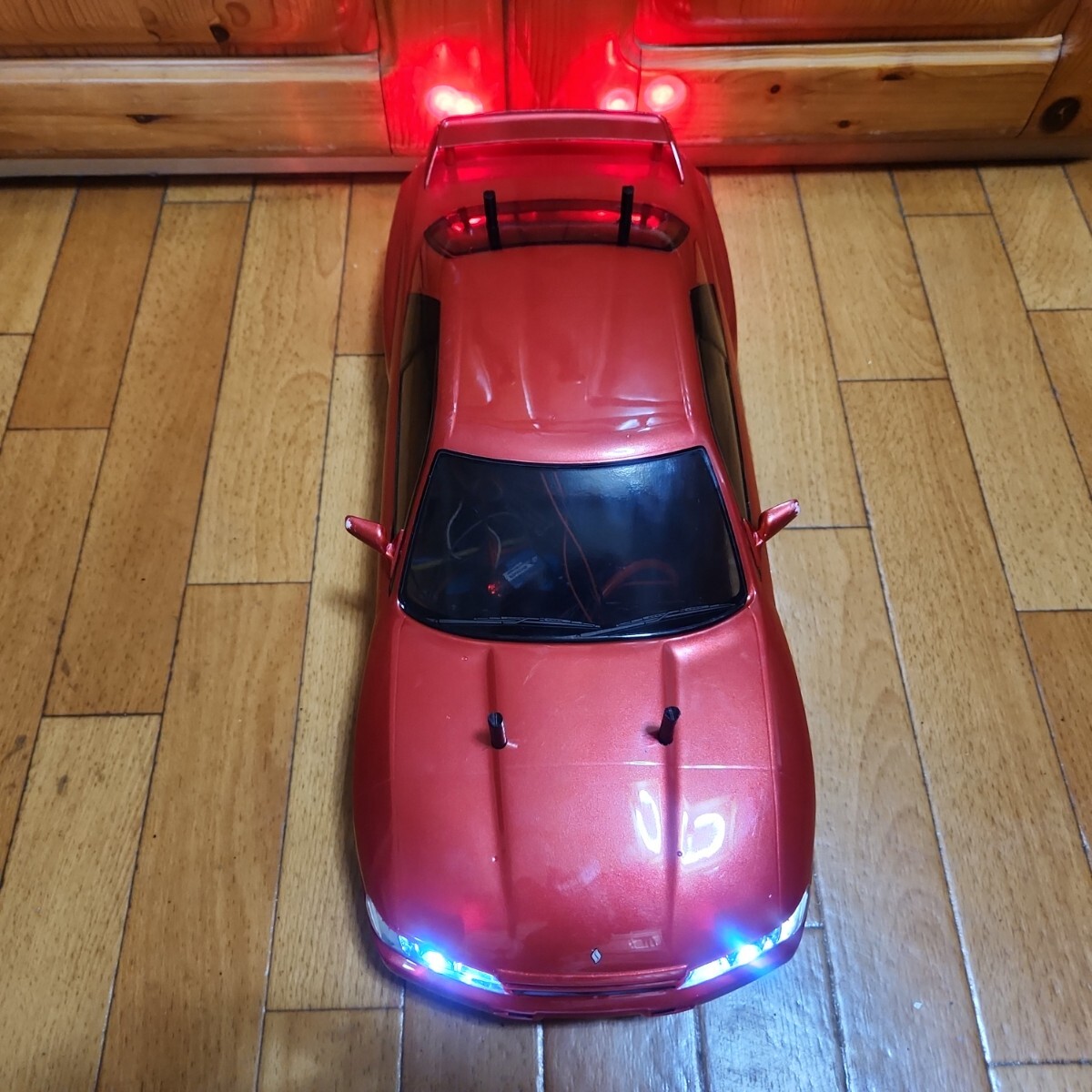  быстрое решение { бесплатная доставка } Tamiya товар Nissan Skyline GT-R # иллюминация имеется # радиоконтроллер корпус TAMIYA tt02 tt01 шасси 