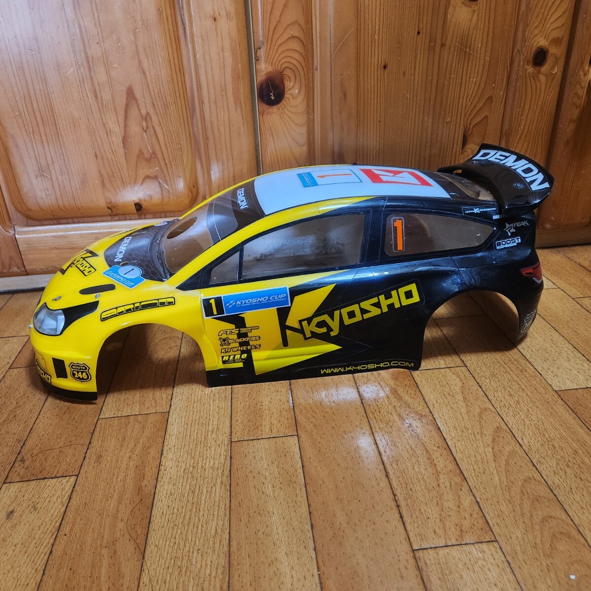  быстрое решение { бесплатная доставка }1/9 GP Kyosho Demon корпус радиоконтроллер 