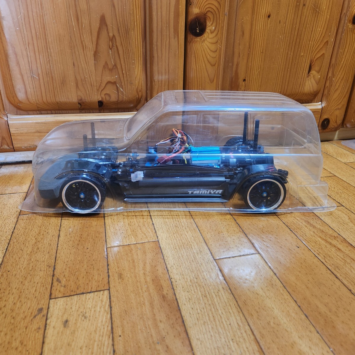  быстрое решение { бесплатная доставка } 1/10RC Wagon радиоконтроллер корпус TAMIYA tt02 tt01 шасси 