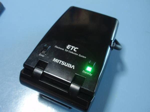 二輪車用一体型ETC ミツバサンコーワ MSC-BE21 ハンディ・3電源