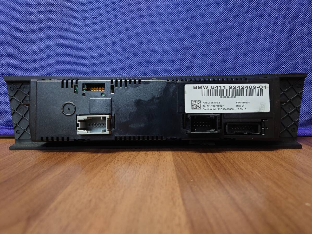 BMW[E92 M3] удален кондиционер panel 6411 9242409-01 б/у товар 