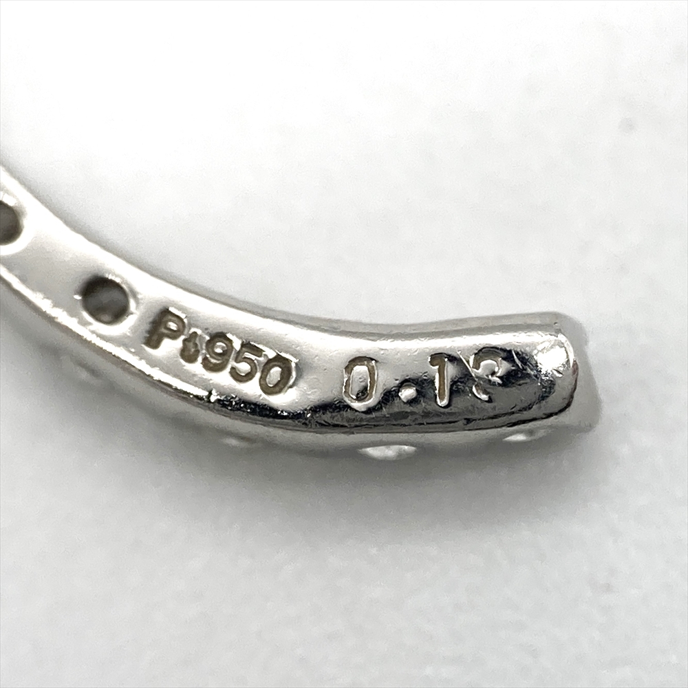 ヴァンドーム青山 Vandome Aoyama ネックレス ダイヤモンド 0.13ct Pt950 2.2g Pt850 アクセサリー ジュエリー