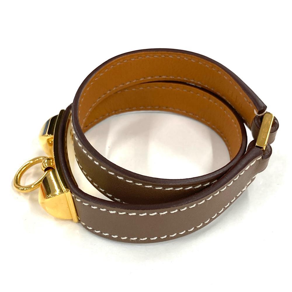 エルメス HERMES リヴァル ドゥブルトゥール XS ブレスレット スイフト □N刻印 エトゥープ_画像3