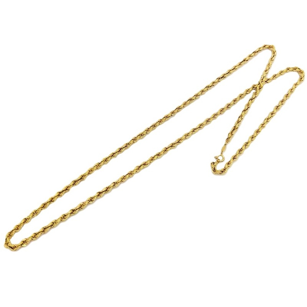 u Noah ereUNOAERRE длинный трос цепь колье K18 Gold 30.0g