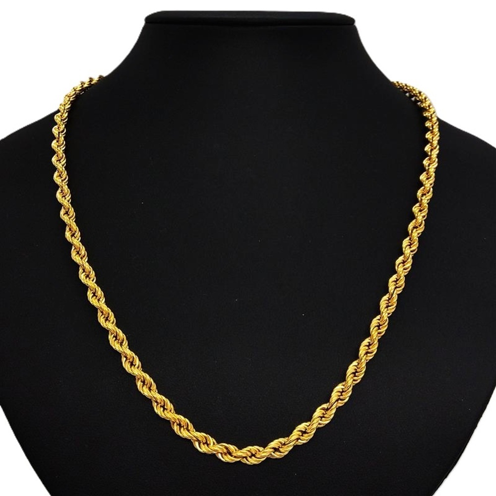 u Noah ereUNOAERRE длинный трос цепь колье K18 Gold 30.0g