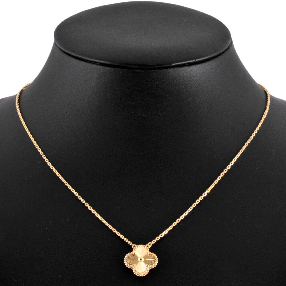  Van Cleef & Arpels Van Cleef & Arpels Vintage aru рукоятка bla колье VCARP4KL00 K18YG 6.7g желтое золото 