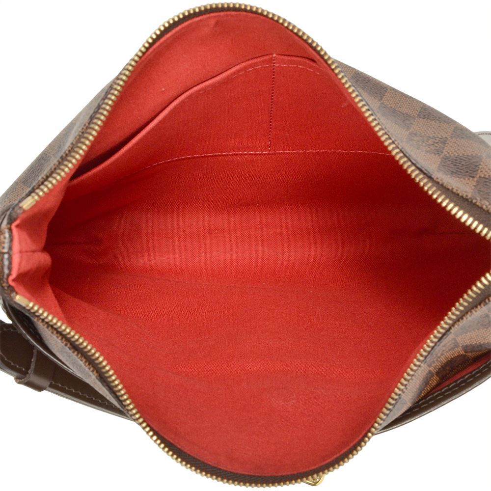  Louis Vuitton LOUIS VUITTON Bloom zbeliPM сумка на плечо Damier ebenN42251 Brown DU5103 женский 