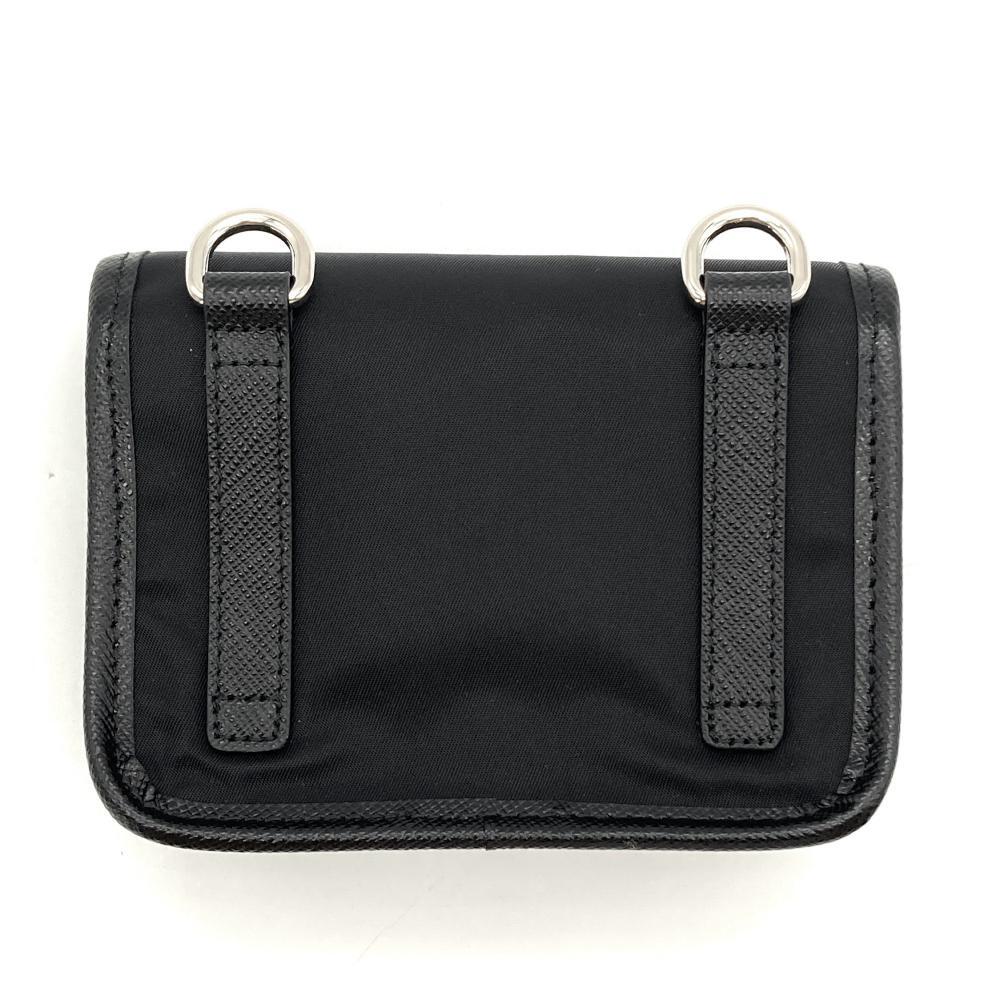 プラダ PRADA ポシェット サフィアーノ ナイロン 2ZT022 ブラック ショルダー ポーチ RE-NYLON レディース