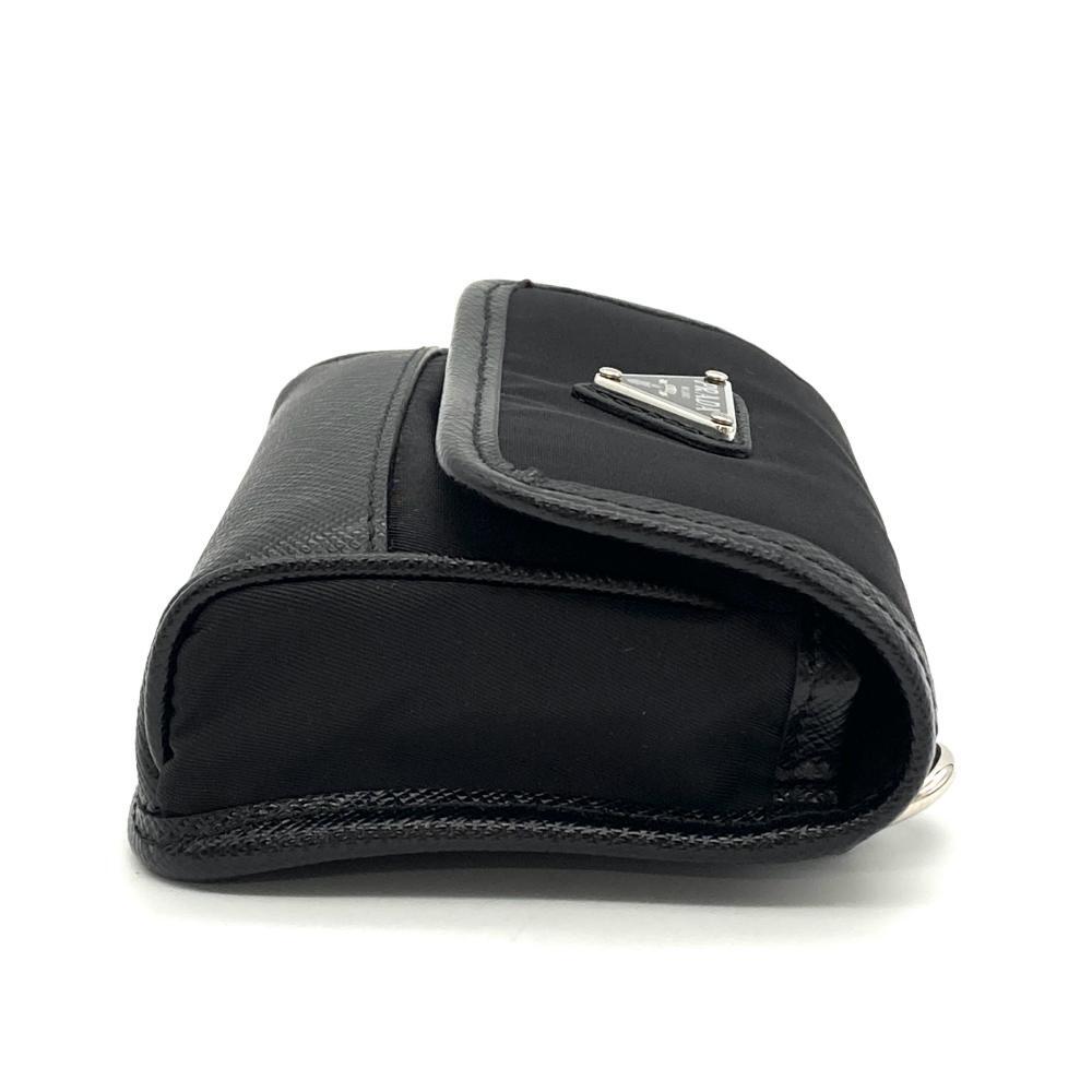 プラダ PRADA ポシェット サフィアーノ ナイロン 2ZT022 ブラック ショルダー ポーチ RE-NYLON レディース
