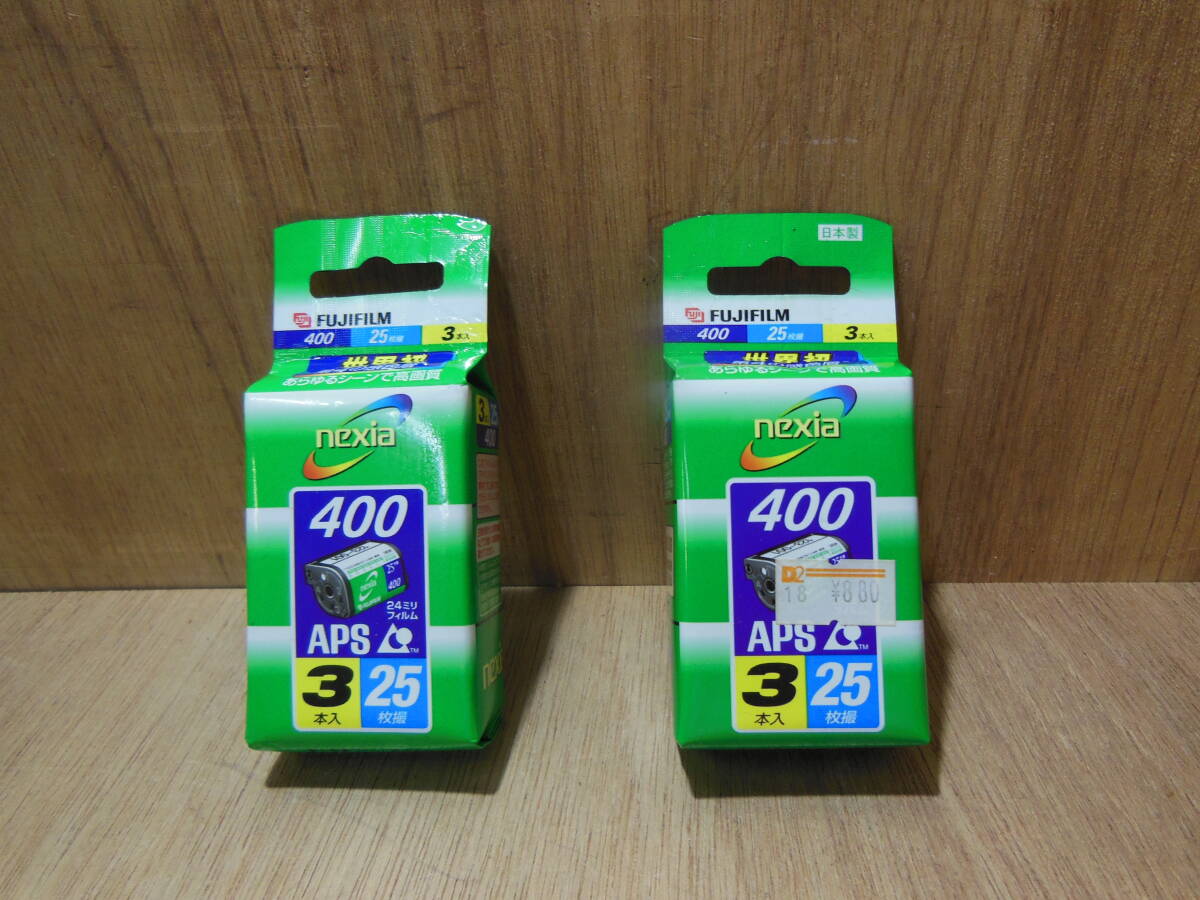 61.- FUJIFILM nexia 400 APS 24ミリフィルム 25枚撮6本セット / 未開封品