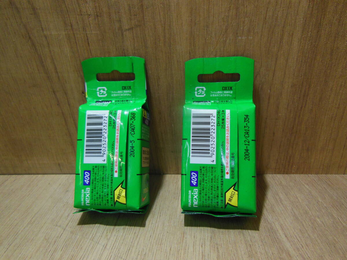 61.- FUJIFILM nexia 400 APS 24ミリフィルム 25枚撮6本セット / 未開封品