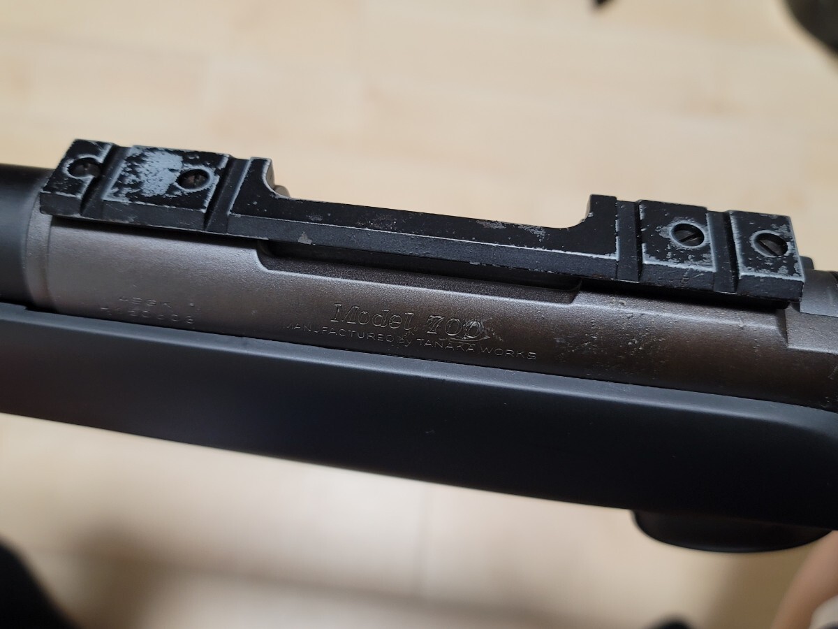 〈ジャンク〉 タナカ m40a1 ショートカスタム 現(xiàn)狀品 ガスカートリッジ （以下検索用） タナカワークス ボルトアクション