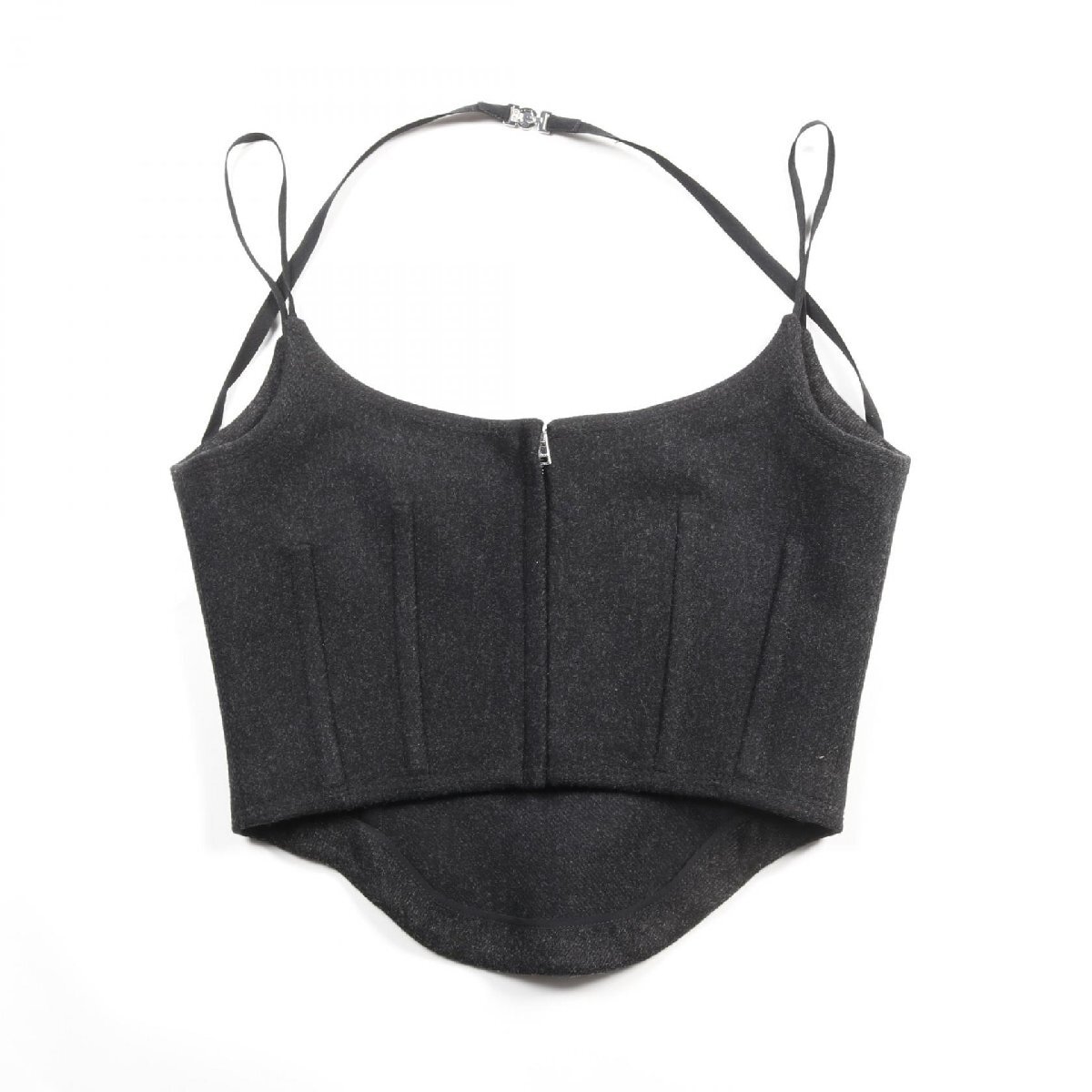 グッチ BATAVIA WOOL STRAPPY TOP ブランドオフ GUCCI ウール キャミソール ウール 中古 レディース_画像2