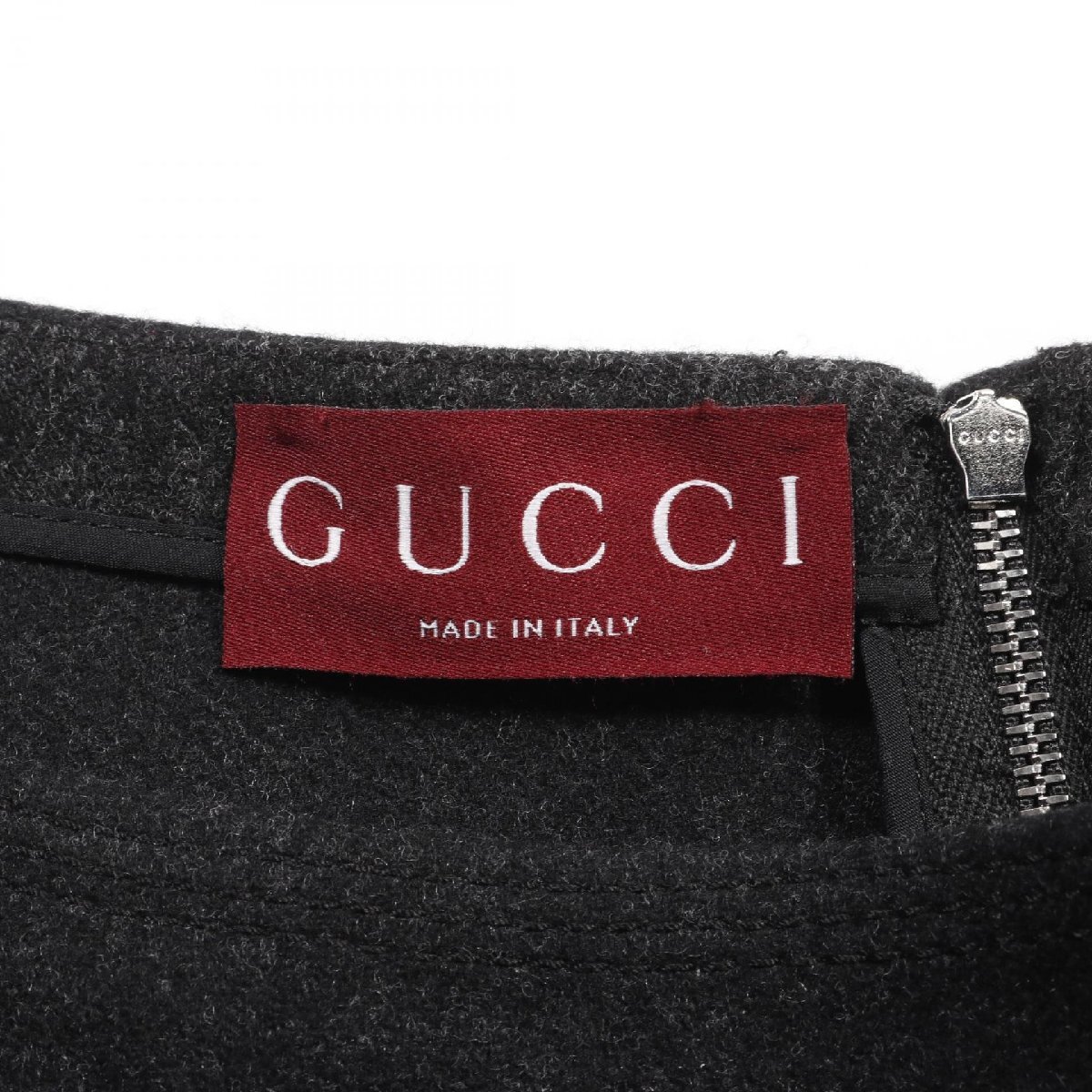 グッチ BATAVIA WOOL STRAPPY TOP ブランドオフ GUCCI ウール キャミソール ウール 中古 レディース_画像3