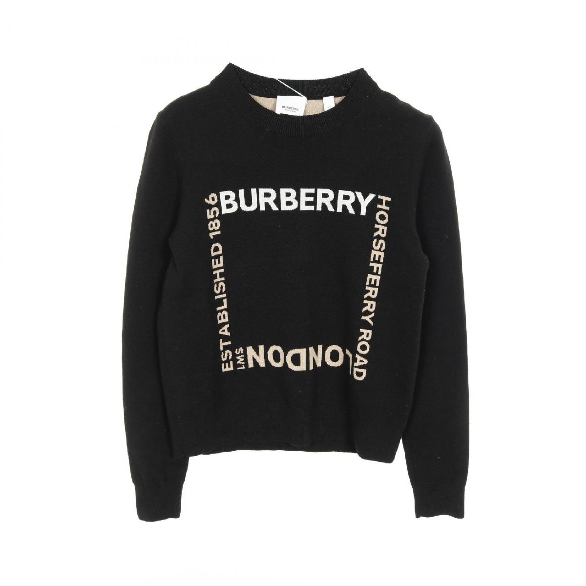 バーバリー ホースフェリー ブランドオフ BURBERRY コットン ニット コットン 中古 レディース