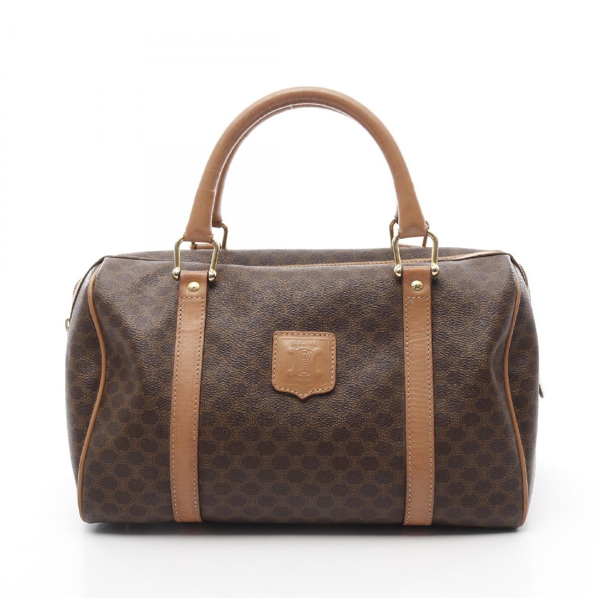 セリーヌ マカダム ブランドオフ CELINE PVCコーティングキャンバス ハンドバッグ コーティングキャンバス/レザ