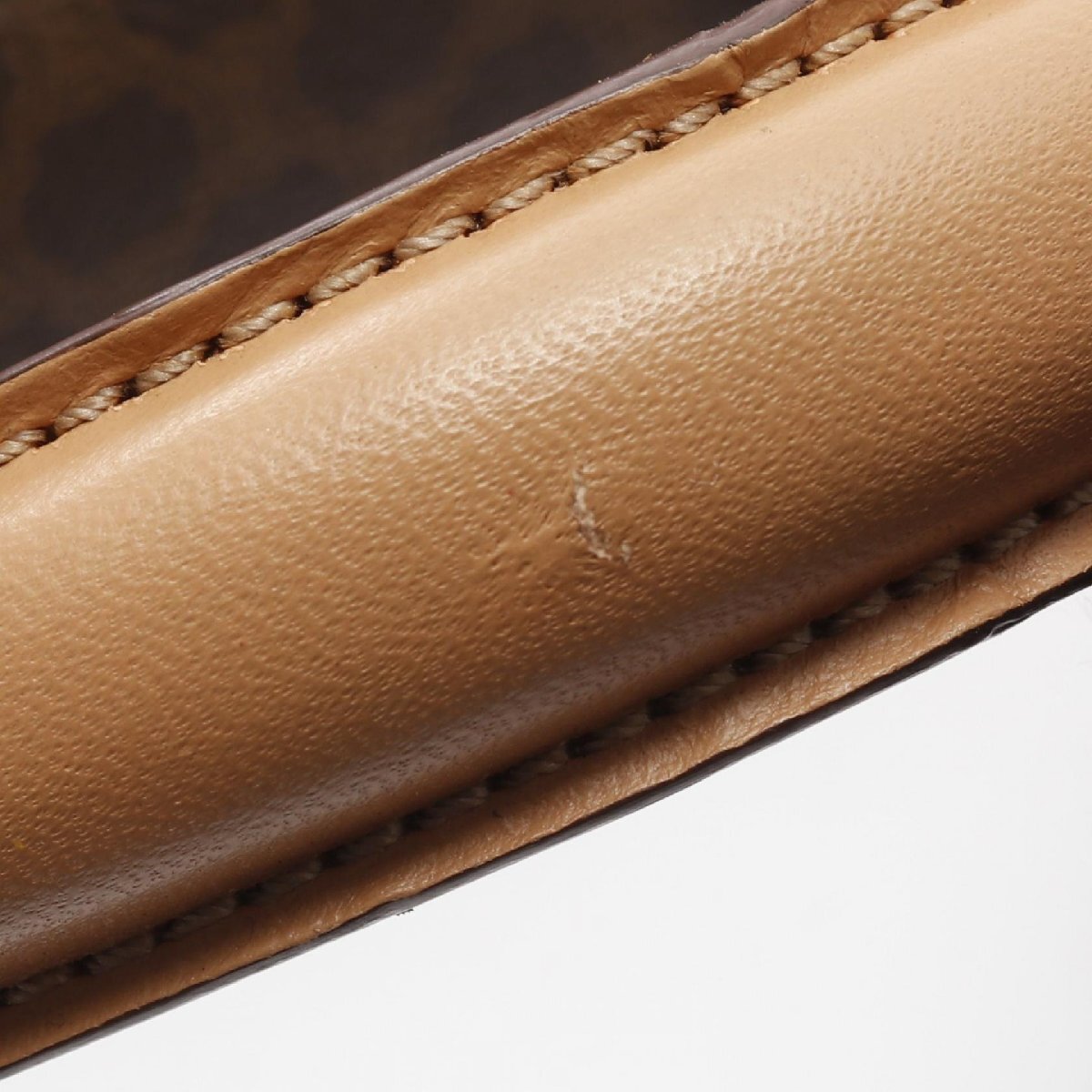 セリーヌ マカダム ブランドオフ CELINE PVCコーティングキャンバス ハンドバッグ コーティングキャンバス/レザ