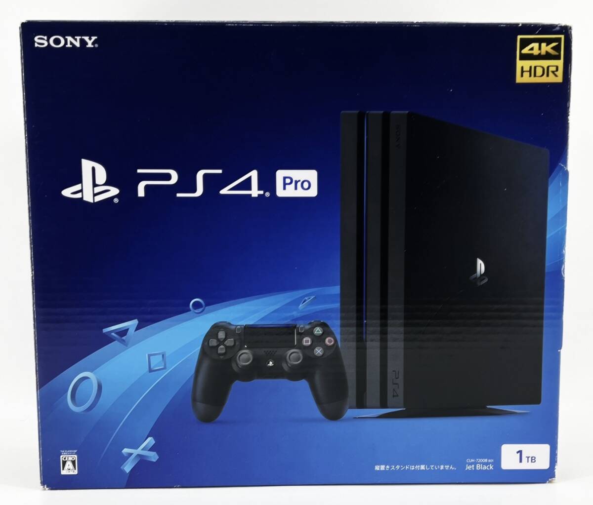 1円スタート 中古ゲーム機 Playstation4 Pro 1TB CUH-7200BB01