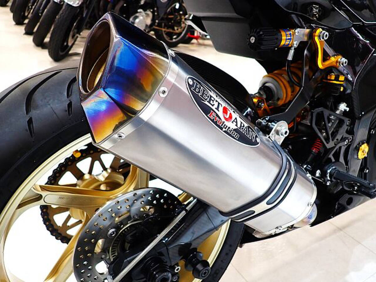 ボルサリーノ Ninja ZX-25R 前後ゲイルスピード オーリンズ