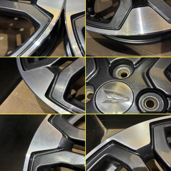★【即決】ダイハツ ウェイク 純正 15x4.5J+45 LA700S 中古4本★送料:全国一律4900円(北海道5400円)(沖縄離島発送不可)★個人宅配達OK！★_画像9