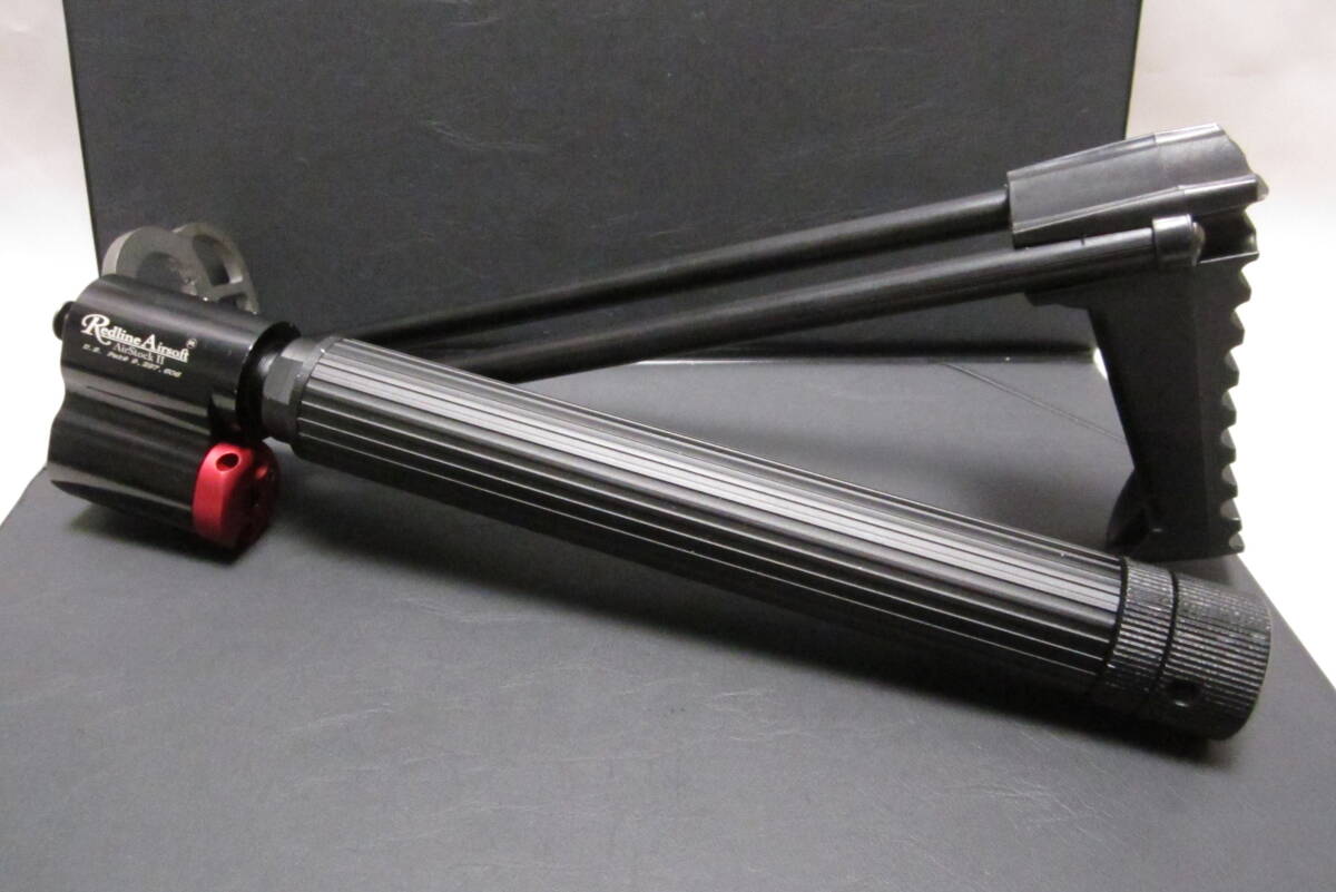 3K) RedLine AirSoft Air Stock GEN2 ＆12ｇ×2本用バッファーパイプ MTW CO２運(yùn)用 HPA Units
