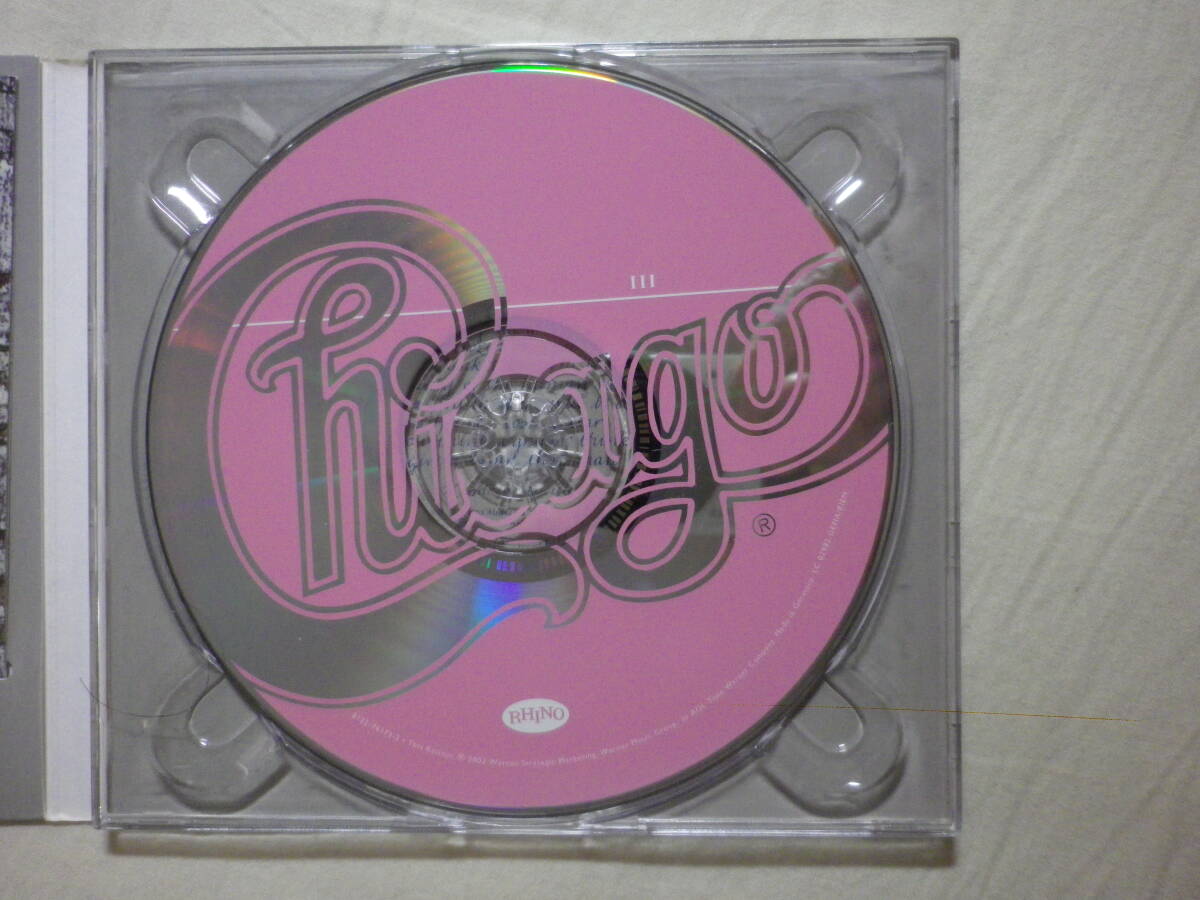 『Chicago/Chicago Ⅲ(1971)』(リマスター音源,2002年発売,WPCR-11353,國內(nèi)盤,歌詞対訳付,Digipak,Free,Lowdown,ブラス?ロック)