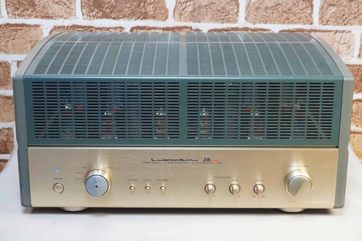 LUXMAN Luxman SQ-38 Signature труба лампочка тип основной предусилитель обычная цена 385000 иен. создание 70 anniversary commemoration модель 