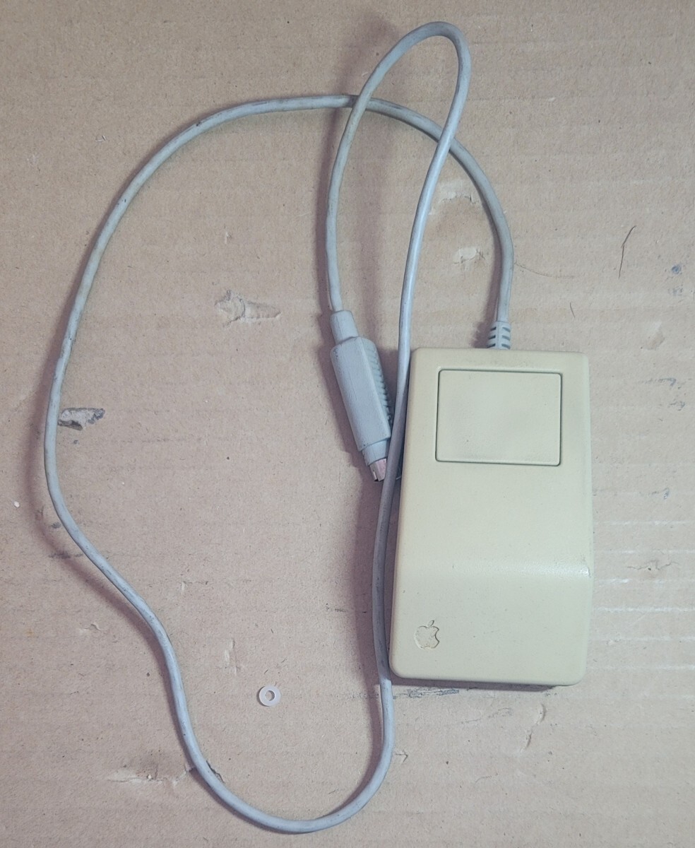 保管品 當時物 Apple Desktop Bus Mouse G5431 ADB角マウス LT949BDDC22