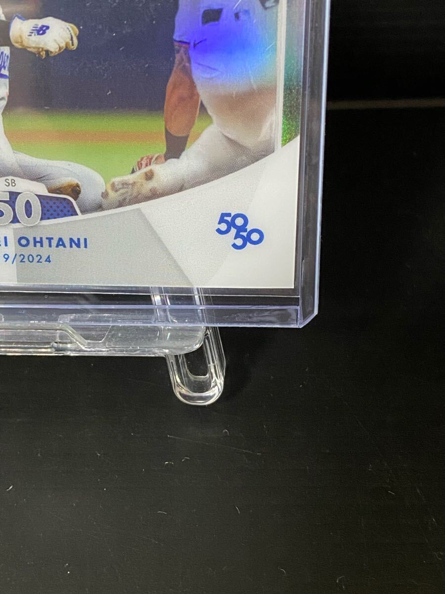 ★超珍品☆大谷翔平 2024 Topps 50/50 Chrome Parallel ?SB50/98 SHOHEI OTHTANI ヒットレス未開(kāi)封品◎美品◎世界枚數(shù)??枚 貴重カード