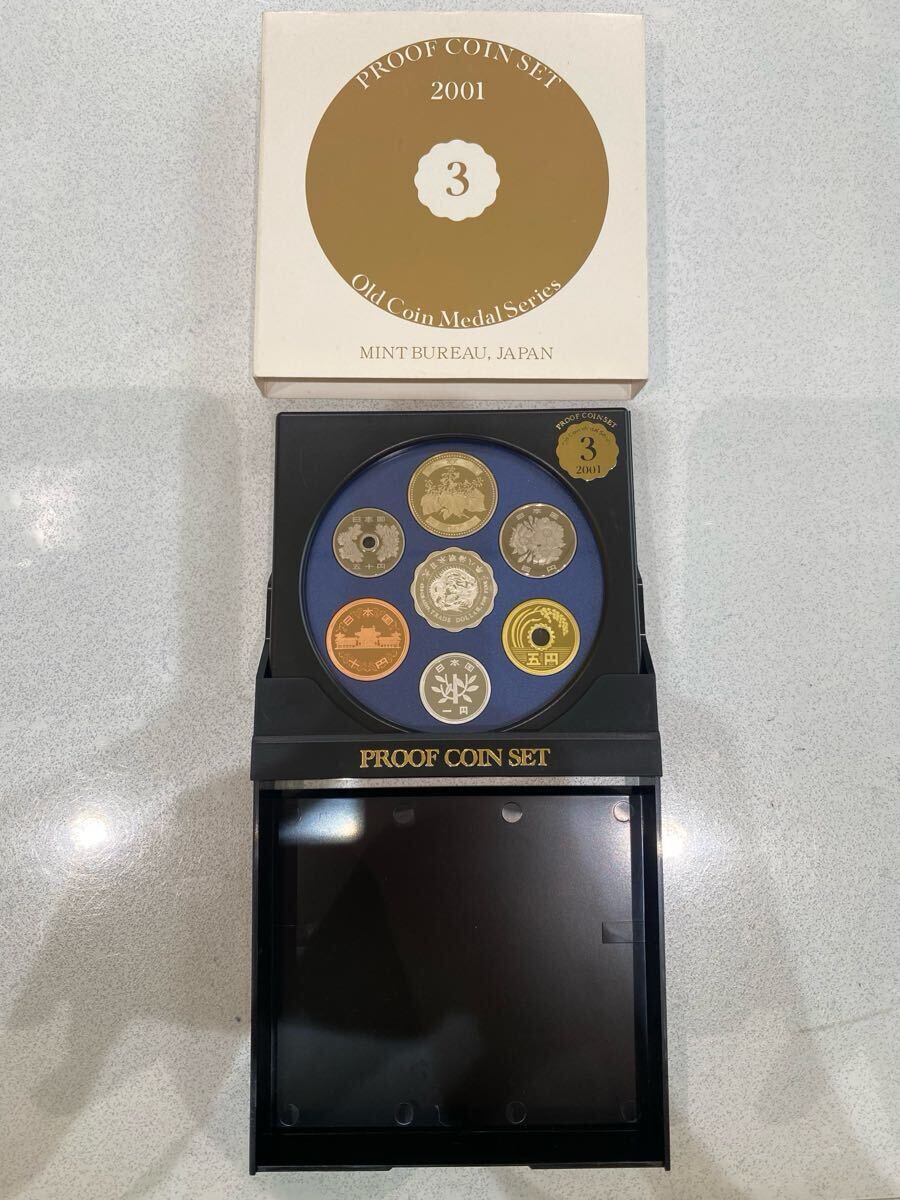 平成14年（2002年） プルーフ貨幣セット テクノメダルシリーズ1